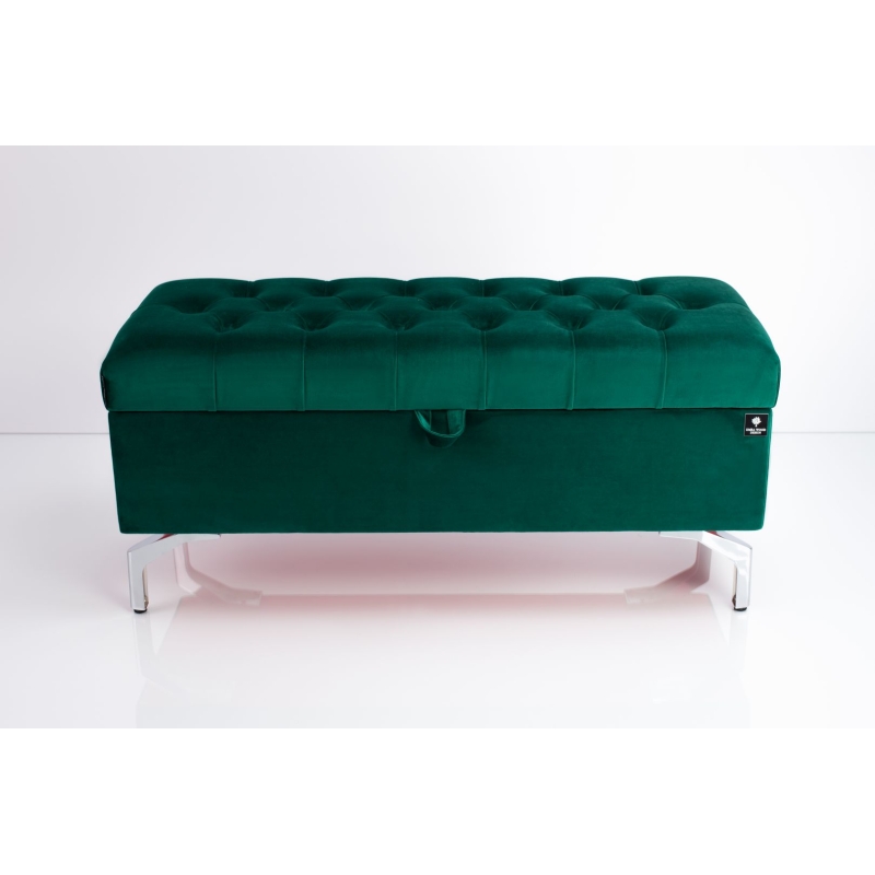 Tufted Storage Bench